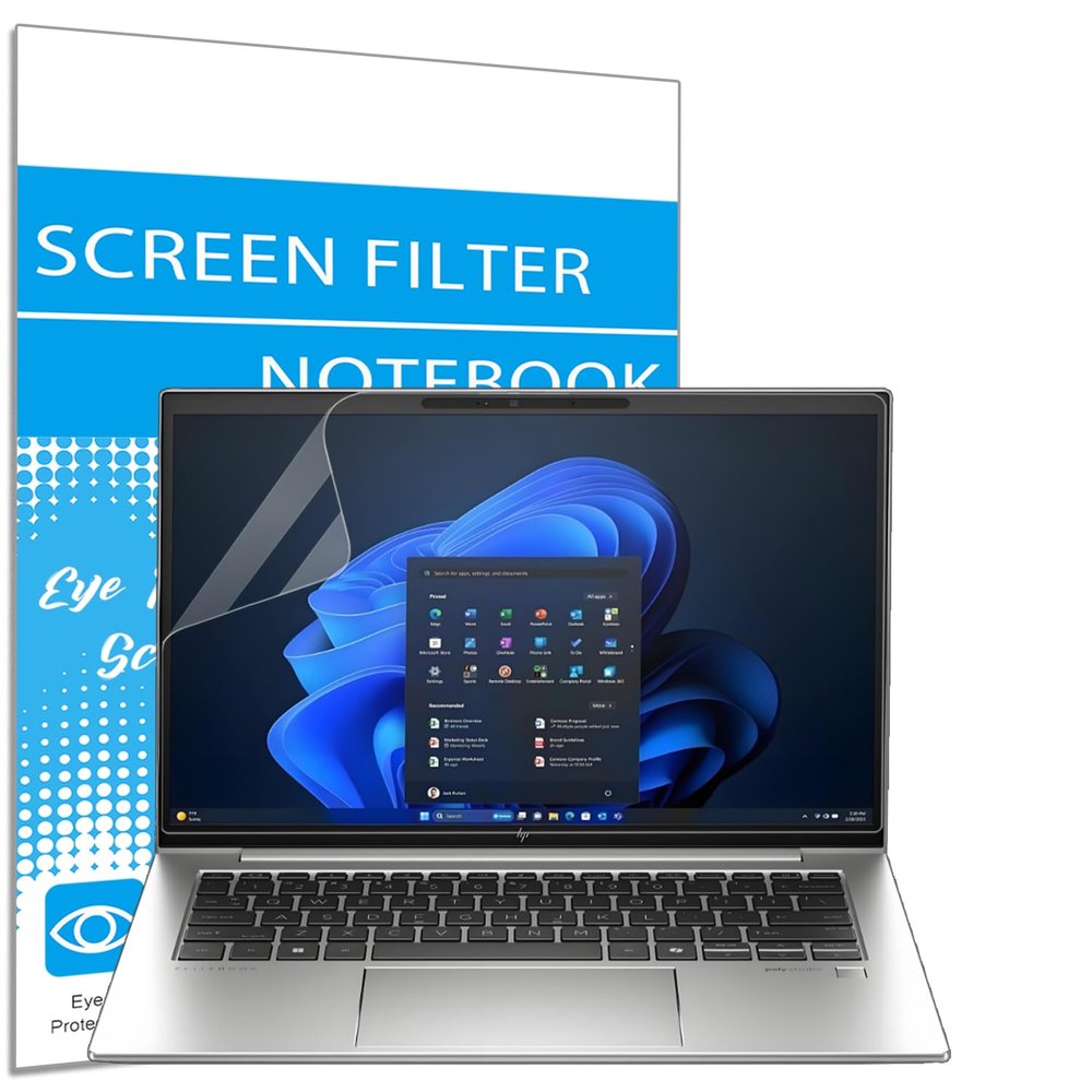 2 Pack Anti Glare Screen Protector for HP ZBook Firefly 14 G9 G10 G11/Zbook Ultra 14 G1a, OmniBook X 14"/OmniBook Ultra 14" 14-fe0087nr 14-fe100 14t-fh000 14-fh0047nr 14-fd0087nr, HP Dragonfly Pro 14"