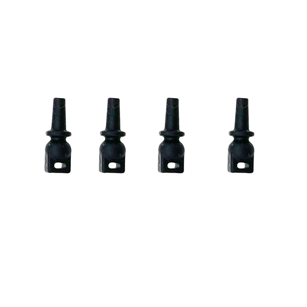 BAIMOQI Shock Absorb Adapter 4pcs Shock Absorb Balls Replacement for Quadcopter Drones Rubber Mounts Shock Brackets
