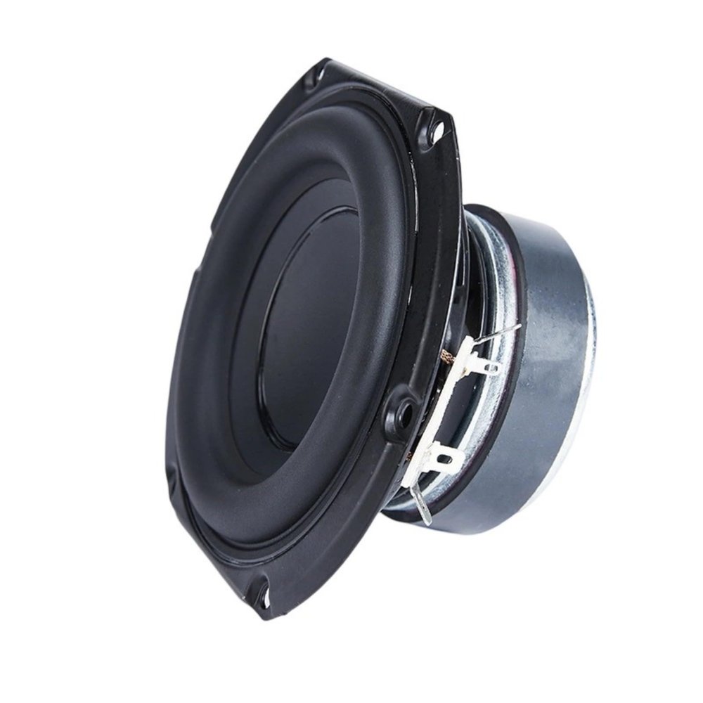 BAIMOQI Square Speakers 4inch 30W 4Ohm Square Bass Speakers Woofers Subwoofer Car Home Sound Stereo Loudspeaker Horn 98mm