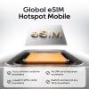 Portable Mobile HotspoteSIM Global WiFi Hotspot,No SIM Card/Contract Needed, 16Devices,180+ Countries, Compact Wireless Router for International Trips & BusinessFree 5GB US Data for 15 Days view 3