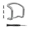 BAIMOQI Gimbals Bumpers Gimbals Bumpers Guard for Drones Camera Protectors Aluminum Alloy AntiCollision Lens Gray view 4