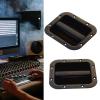 2Pcs Heavy Duty Black Steel Speakers Cabinet Handles Ergonomic Easy Portability Professional Stage Box Carry Gear Strong view 3