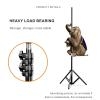 BAIMOQI Adjustable Aluminum Tripod Stand Holder for Projector Camera Webcam and Studio Lighting with 360 Degree Rotation view 4