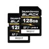 Delkin Devices Black 128GB SDXC UHS-II V90 SD Memory Card (2-Pack)
