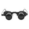Dpofirs 10X HD Magnification Binoculars for Fishing Fully Multi Coated 90% Light Transmission Independent Eye Focus 360 Light Blocking Ergonomic Non Slip Frame w Neck Strap Case view 1