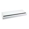 AsrMyjcx Desk Cable Management Box Power Strip Holder Efficient Charger Storage Cable Organizer Box Wire Hide for Home Kitchen Office, White view 1