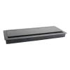 AsrMyjcx Desk Cable Management Box Power Strip Holder Efficient Charger Storage Cable Organizer Box Wire Hide for Home Kitchen Office, Black view 1