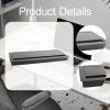 AsrMyjcx Desk Cable Management Box Power Strip Holder Efficient Charger Storage Cable Organizer Box Wire Hide for Home Kitchen Office, Black view 4