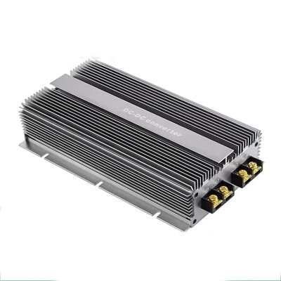 12V24V to 48V 20A 30A 40A DC to DC Boost Converter Step Up Power 12 Volt to 48 Volt 1000W Voltage Regulator for Electric Cars(12V24V to 48V 30A)