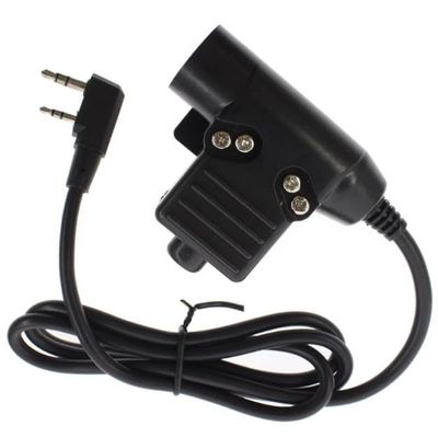 Fit for BAOFENG walkie talkie headset U94 PTT transmitting key interface K head