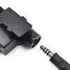 Fit for BAOFENG walkie talkie headset U94 PTT transmitting key interface K head view 4