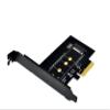 PCI-E 4x to NVMe M.2 NGFF B Key + M.2 NGFF M Key SSD Adapter Card Fit for Apple Mac Pro view 2