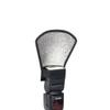 3xFit for DSLR Camera Mini Flash Diffuser Silver White Reflector Camera Top light Baffle view 3