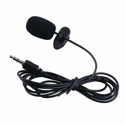 Tcairzl Professional Mini USB External Microphone with Collar Clip Fit for GoPro Hero 3 3+ 4