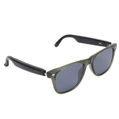 BT Glasses for Men & Women, Polarized Sunglasses with BT Speaker, 144 Languages Ai Translator Smart Glasses with Anti Blue Light Lens, Handsfree Music and Calls for Travel