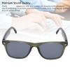 BT Glasses for Men & Women, Polarized Sunglasses with BT Speaker, 144 Languages Ai Translator Smart Glasses with Anti Blue Light Lens, Handsfree Music and Calls for Travel view 3