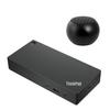 Lenovo ThinkPad USB-C Dock Bundle with Mini Speaker, for T-Series Gen 1-3, E-Series Gen 1-5, L-Series Gen 1-3, P1 Gen 1-5, P-Series Gen 1-3, X-Series Gen 1-3, X1-Series Gen 8-10, Z-Series Gen 1-2 view 1