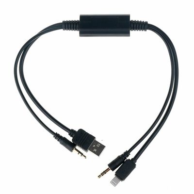 Car USB 3.5MM AUX Adapter Interface Cable Fit for BMW MINI Cooper for iPod iPhone US