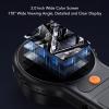 Portable Handheld USB AF Digital Microscope, Handheld Foldable Magnifier 500x Magnification with 8 LED Lights Holding Magnifying Glass with 2" Screen Compatible with PC view 4