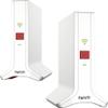 Fritz! Net set 4200 set of 2 (2 x fritz!Repeater, ideal for internet router or fibre modem (ONT), WLAN coverage for 3-5 rooms, triband Wi-Fi 6 with up to 4200 Mbps, German language version) view 1