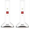 Fritz! Net set 4200 set of 2 (2 x fritz!Repeater, ideal for internet router or fibre modem (ONT), WLAN coverage for 3-5 rooms, triband Wi-Fi 6 with up to 4200 Mbps, German language version) view 2