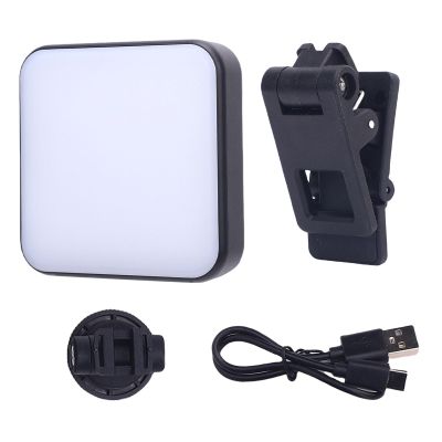 2000mAh Bi Color LED Video Light on Camera, Double Sided Lighting Dimmable Camera Fill Light with Cold Shoe Mount and, Photo and Video Lighting for Live Streaming