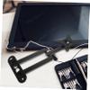 Angoily Tv Wall Mount Swivel and Tilt Functionality Metal Holder for Tvs Space Saving Design Articulating Arms for Optimal Viewing Angles view 4
