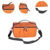 Crossbody Bag for Camera with Waterproof Feature and Adjustable Strap, Orange view 3