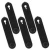 Cabilock 5pcs Silicone Tension Straps for Throttle Cable Brake Line Management Flexible Wire Fixing for Motorcycles Electric Bikes Easy to Use and Portable Cable Ties view 1