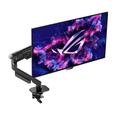 ASUS ROG Swift 27 (26.5 viewable) 1440P OLED DSC Gaming Monitor (PG27AQDM-R) - QHD (2560x1440) 240Hz, 0.03ms, G-SYNC Compatible, 99% DCI-P3, Monitor Arm Included, (Renewed)