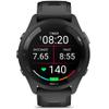 Garmin 010-02810-00 Forerunner 265 GPS Smartwatch - 46mm Black/Powder Gray Bundle with Deco Essentials Silicone Dust Cover 3 Pack, Round Screen Protector and 2 YR CPS Enhanced Protection Pack view 3
