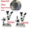 Lab Microscope Accessories 0.3X 0.5X 0.7X 0.75X 1.0X 1.5X 2.0X Auxiliary Lens Barlow Lens for Binocular Stereo Microscope(6pcs Set) view 3