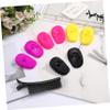 4 Pairs Silicone Ear Covers for Hair Dyeing and Heat Protection view 3