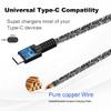 100W USB-C Charger for HP Spectre Fold 17 x360 16-aa0047nr Pavilion Plus 14 14-ew1010nr HP ZBook Firefly 16 G11 G10 G9 Envy 17-cw1087nr 17-cw1000 TPN-LA31 N57041-001 N56858-001 AC Adapter view 2