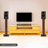 2PCS Bookshelf Speaker Stand Surround Sound, 34" Universal Speaker Stands Pair for Surround Sound Floor Speaker Stands Bookshelf Speaker for Home Theater view 2