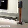 2PCS Bookshelf Speaker Stand Surround Sound, 34" Universal Speaker Stands Pair for Surround Sound Floor Speaker Stands Bookshelf Speaker for Home Theater view 3