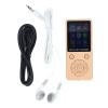 64GB MP3 MP4 Player with 5.0, 1.8 Inch Screen, Portable HiFi Music Player, Speaker, Video, FM, E Book Support, Up to 128GB Expandable Memory (Gold) view 1