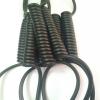 ACFFVBW Coiled Extension Cord, 22AWG Matte Spiral Shielded Wire 4 Cores 0.3mm2 Extension 1 Meter 5 Meters 7 Meters 10 Meters Telescopic Spring(Stretch 8 Meter) view 3