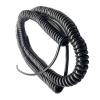 ACFFVBW Coiled Extension Cord, 5 Core Expandable Power Spiral Cable 17AWG Elastic Spiral Cable Telescopic(Stretch 1.25 Meters) view 1