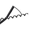 ACFFVBW Coiled Extension Cord, 5 Core Expandable Power Spiral Cable 17AWG Elastic Spiral Cable Telescopic(Stretch 1.25 Meters) view 2