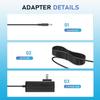 12V AC Adapter Compatible with Avita Pura CN6Q14 NS14A6 D CN6Q14-D5598 CN6Q14-D5598-CB CN6Q14-D5598-GP CN6Q14-D5598-ME CN6Q14-D5598-SG CN6Q14-D5598-SR ADS-25SQP-12 12024E Tablet Power Charger view 2