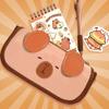 Haiyou Cute Capybara Pen Bag Multilayer Cartoon Pencil Case Multifunctional Large Capacity Pencil Box for Student view 4