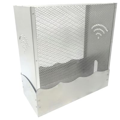Large WiFi Router Cover Shielding Modem Shelf WiFi Router Box Hider E mf Faraday Cage E Mf Blocker for Home W iFi R Outer Storage Cabinet