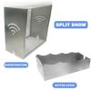 Large WiFi Router Cover Shielding Modem Shelf WiFi Router Box Hider E mf Faraday Cage E Mf Blocker for Home W iFi R Outer Storage Cabinet view 4