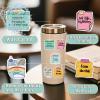 100Pcs Positive Affirmation Stickers, Self Love Care Quote Mental Health Inspirational Motivational Encouraging Sticker Pack for Laptops Water Bottles Students Waterproofing Decals Teens Adults view 4