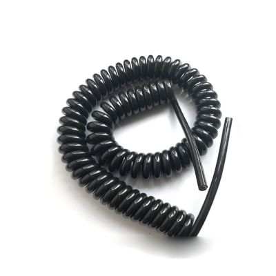 ACFFVBW Coiled Extension Cord, 12 Cores Spiral Telescopic Cable 24AWG Shielded Spring Telescopic(24awg,Stretch 1 Meter)