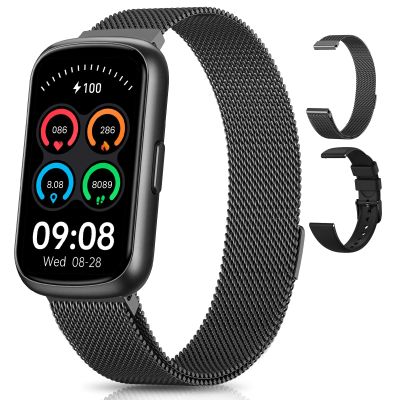 Activity & Fitness Tracker, 24/7 Heart Rate Monitor Smart Watches for Women/Men, Fitness Watches for Women/Men with Step Tracker and Sleep Tracker, IP68 Waterproof Watch for Android Phones/iPhones