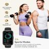 Activity & Fitness Tracker, 24/7 Heart Rate Monitor Smart Watches for Women/Men, Fitness Watches for Women/Men with Step Tracker and Sleep Tracker, IP68 Waterproof Watch for Android Phones/iPhones view 2