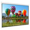 100 Inch HD 16:9 Manual Pull Down Projector Screen Self Locking for Home Meeting Room School Restaurant Bar view 1