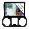 [8+256GB] 10.1" Android 14 Autoradio for Jeep Wrangler 2011 2012 2013 2014 Radio Carplay, Wireless Car Play GPS Auto Navi Screen Bluetooth Navigation Player Stereo Touchscreen Mirror Link FM DSP AHD view 1